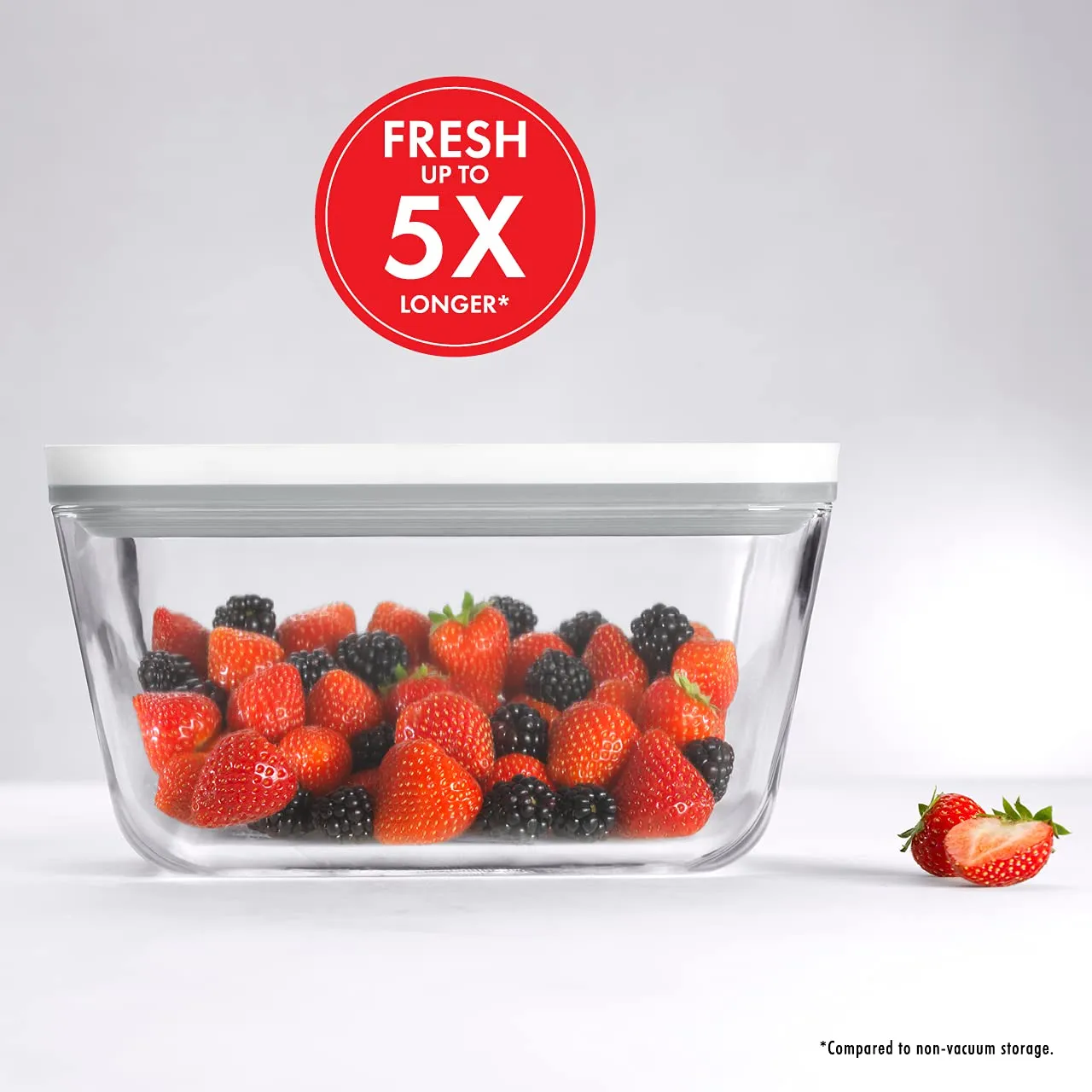Zwilling Fresh & Save contenitori vetro 3 pezzi sottovuoto