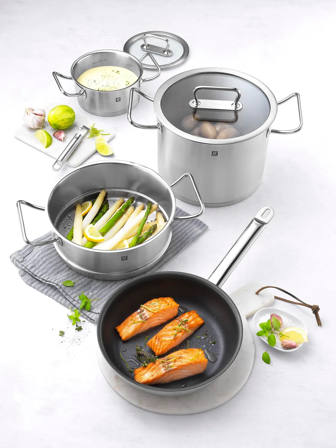 Zwilling Pro padella 28 cm antiaderente inox 65129-280