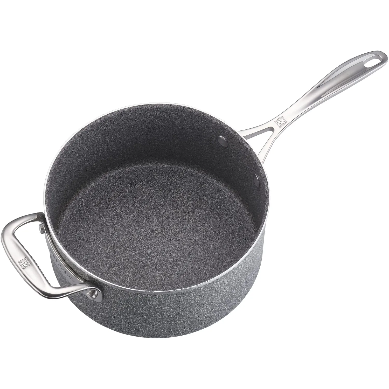 Zwilling Vitale casseruola antiaderente con coperchio grigio