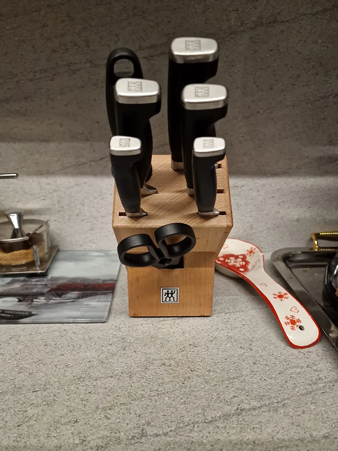 Zwilling Twin Four Star II ceppo coltelli 7 pezzi faggio forgiato