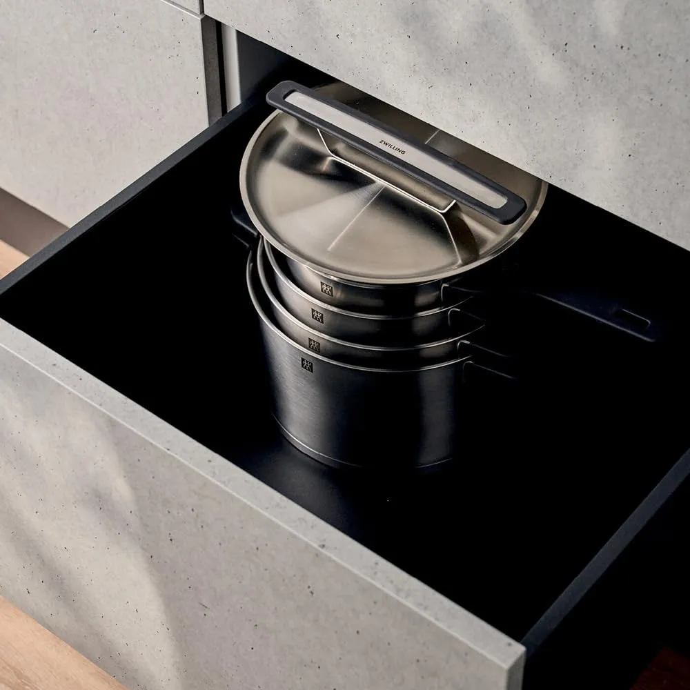 Zwilling More set pentole induzione 5 pezzi nero