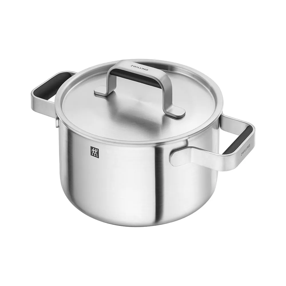 Zwilling Pure Set Pentole 5 Pezzi Acciaio Inox Argento
