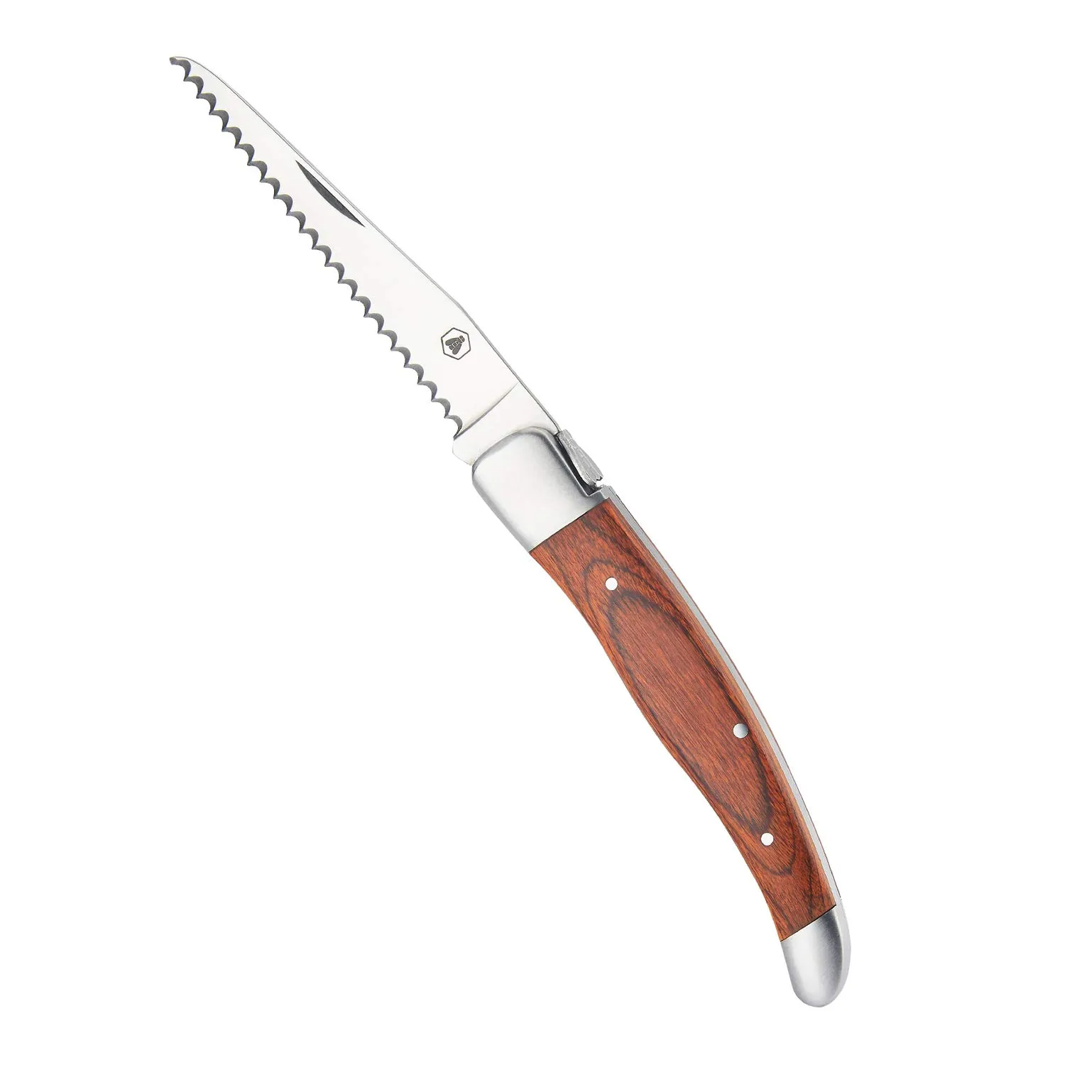 Laguiole set 2 coltelli pieghevoli giardinaggio custodia pakka