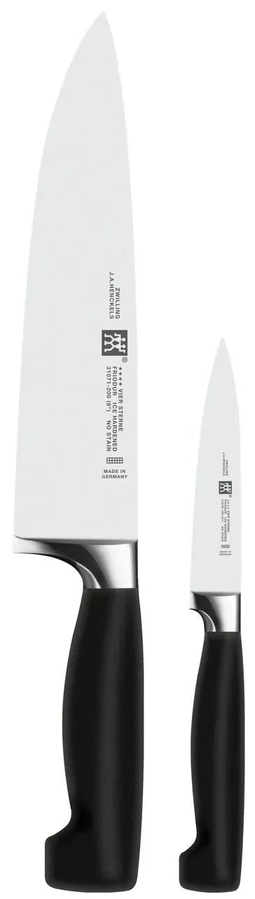 Zwilling Twin Four Star Set 2 Coltelli Chef 20 cm