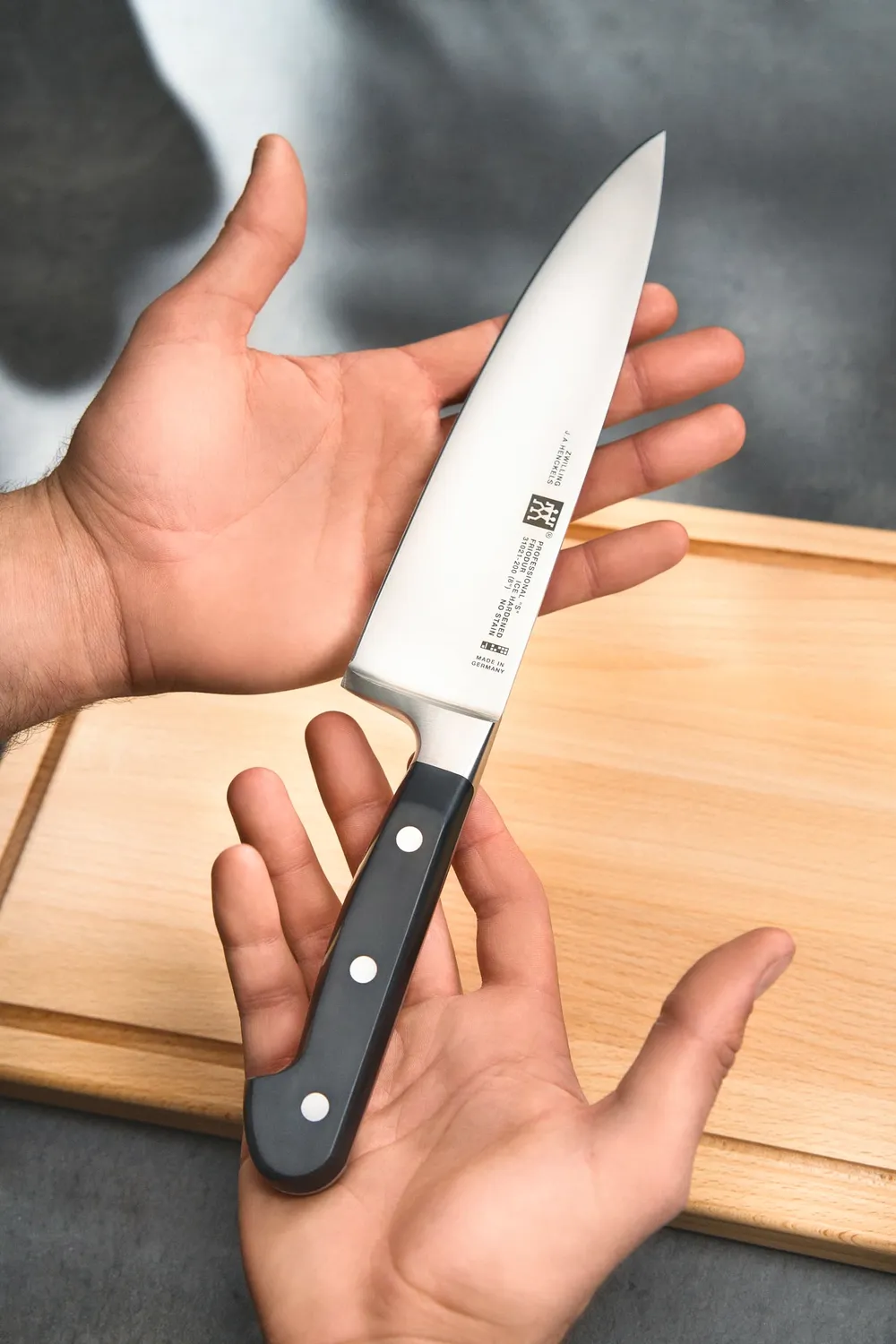 Zwilling Professional S set coltelli 3 pezzi chef 20 cm