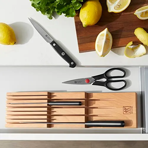 Zwilling organizer coltelli cassetto faggio 8 posti