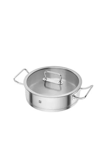 Zwilling Pro 65127-280-0 Padella 28 cm con Coperchio Inox
