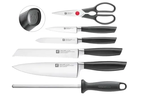 Zwilling All Star set coltelli ceppo 7 pezzi nero