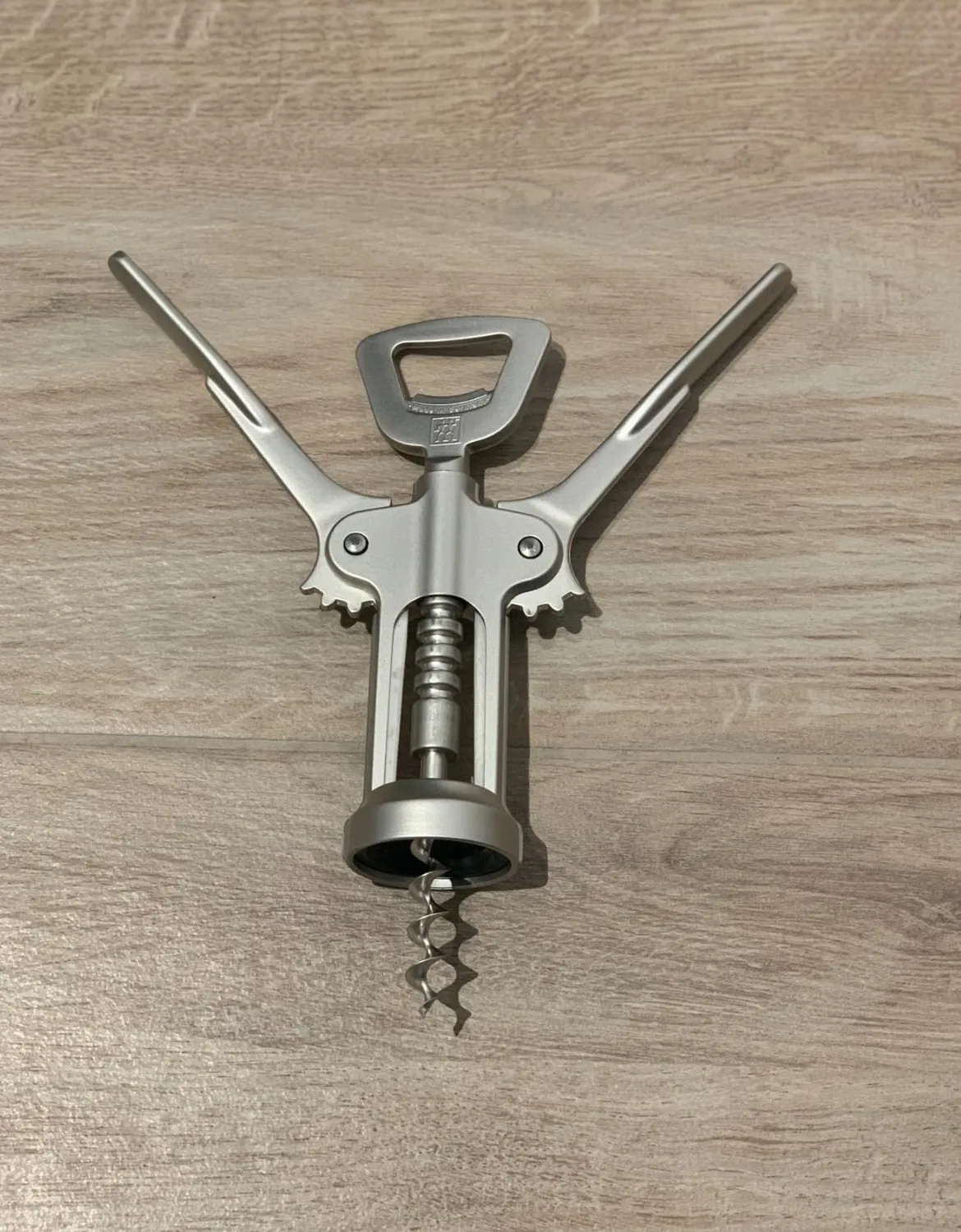 Zwilling 39619-000-0 cavatappi doppia leva nichelato