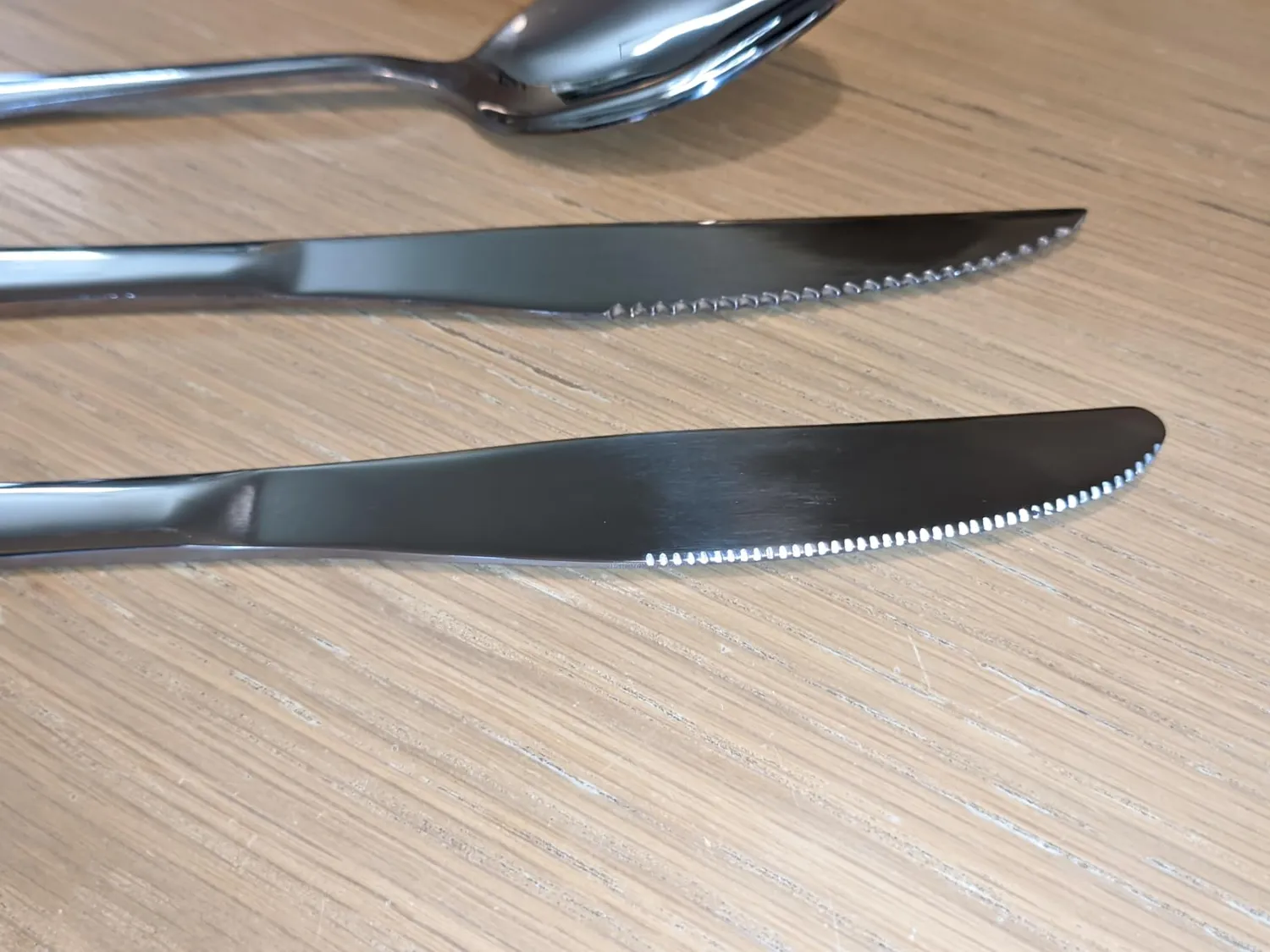 D.Perlla posate acciaio inox 48 pezzi 8 persone argento
