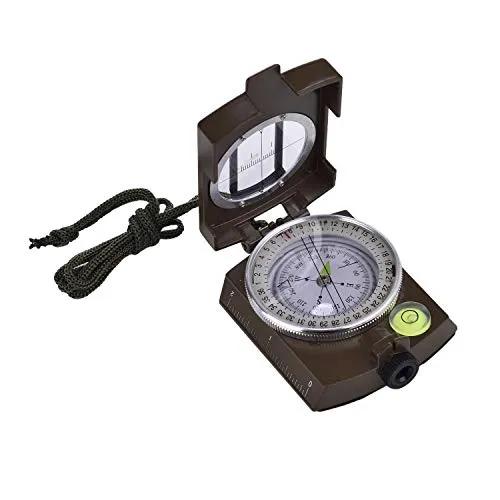 Laguiole bussola professionale metallo custodia nylon 360°