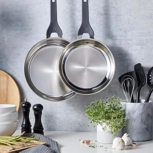 Zwilling Simplify set 2 padelle inox 24-28 cm