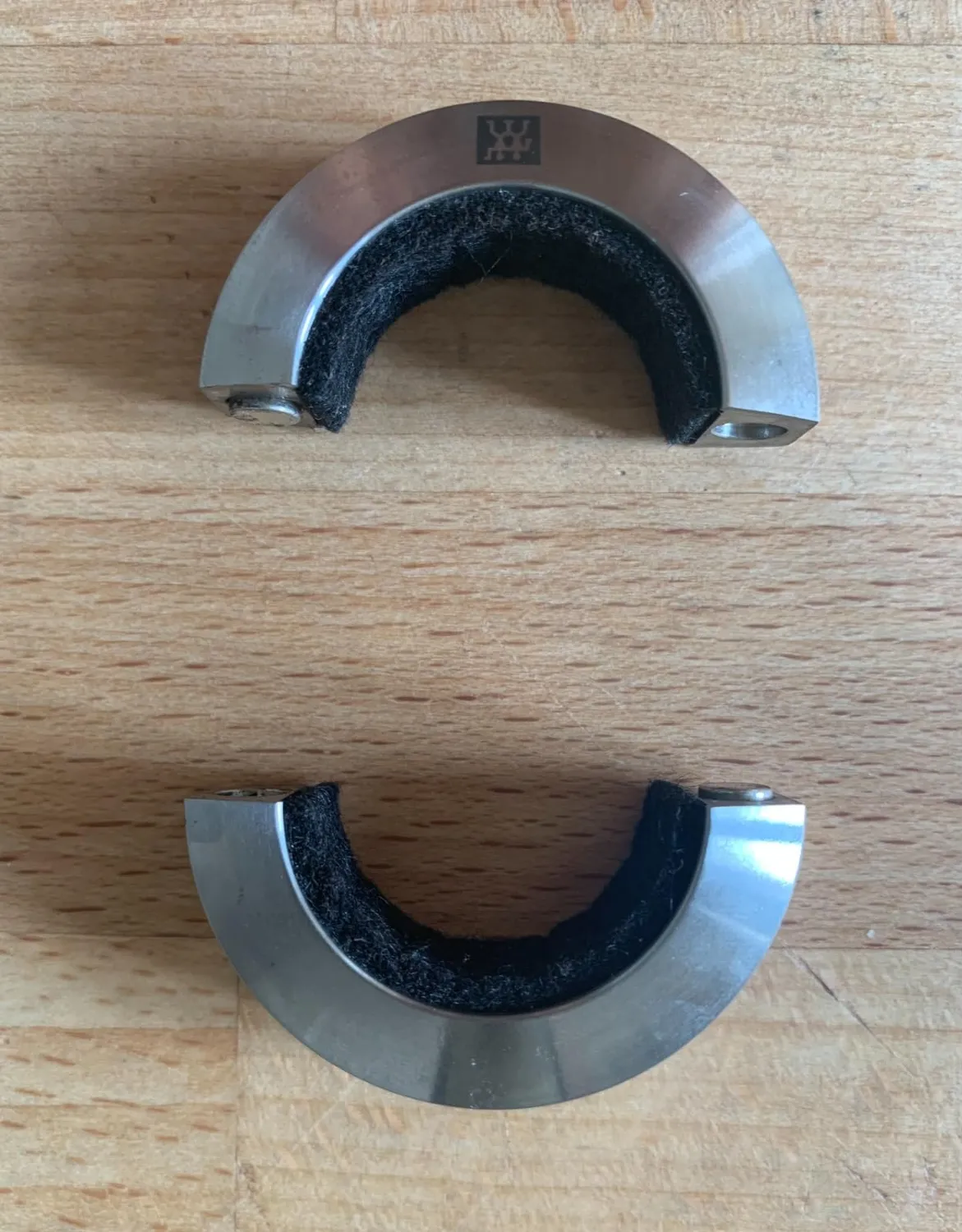 Zwilling Sommelier Anello Salvagoccia Acciaio Inox Feltro
