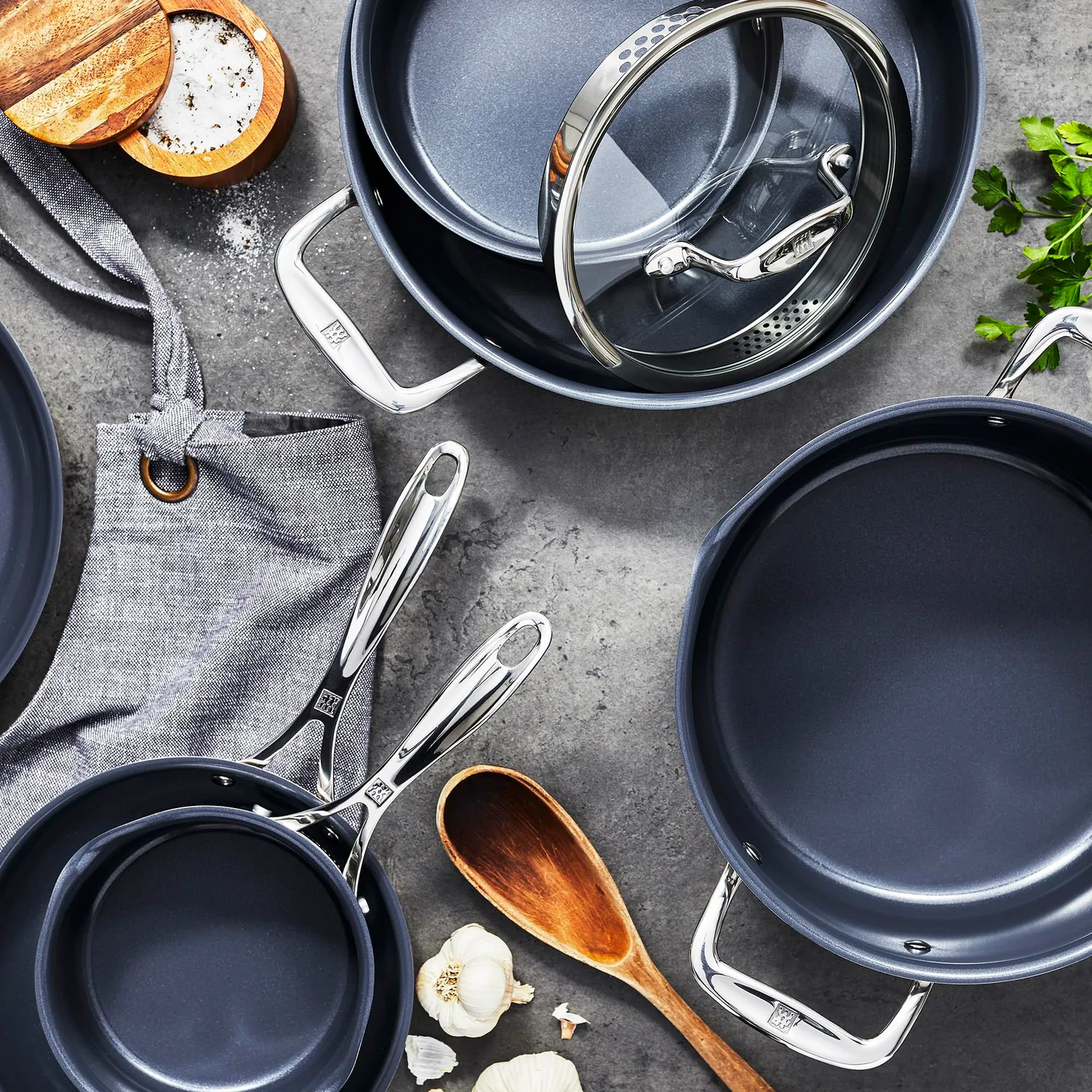 Zwilling Clad CFX cocotte antiaderente ceramica 5,7 L