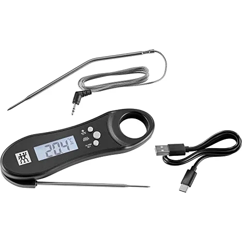 Zwilling BBQ+ termometro cucina digitale nero doppia sonda