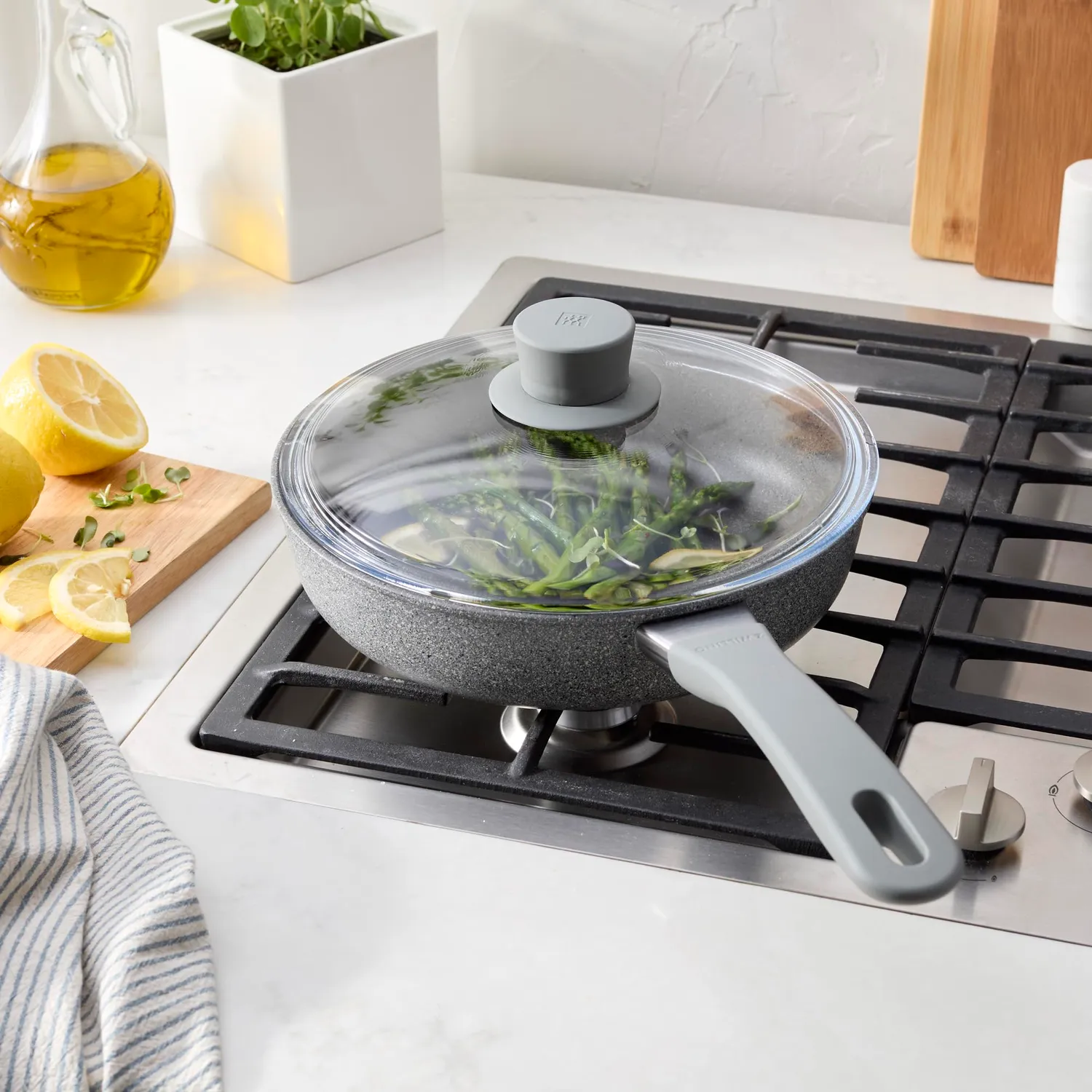 Zwilling Parma Plus padella antiaderente 2,6 qt con coperchio