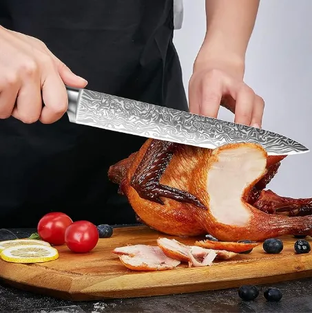 MOSFiATA Carving 8" Acciaio Tedesco Alveolato BBQ