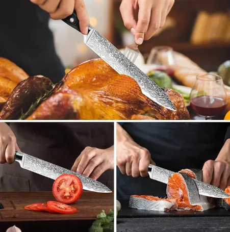 MOSFiATA Carving 8" Acciaio Tedesco Alveolato BBQ