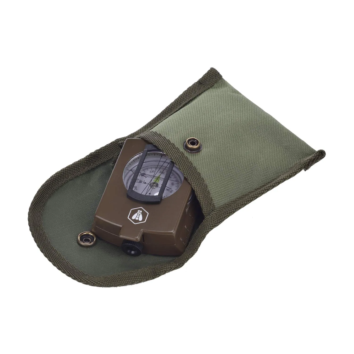Laguiole bussola professionale metallo custodia nylon 360°