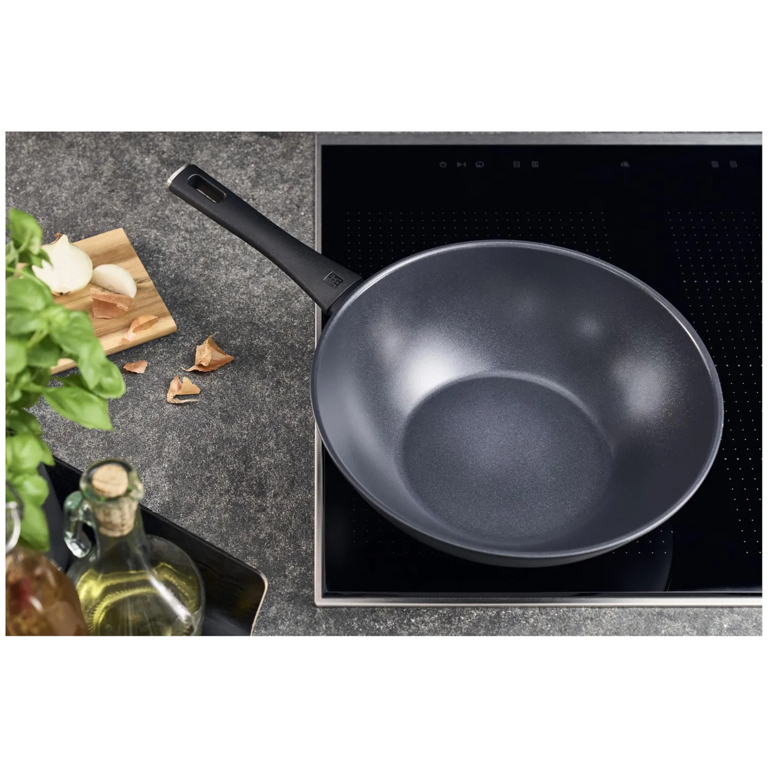 Zwilling Madura Plus wok 28 cm nero ceramica titanio