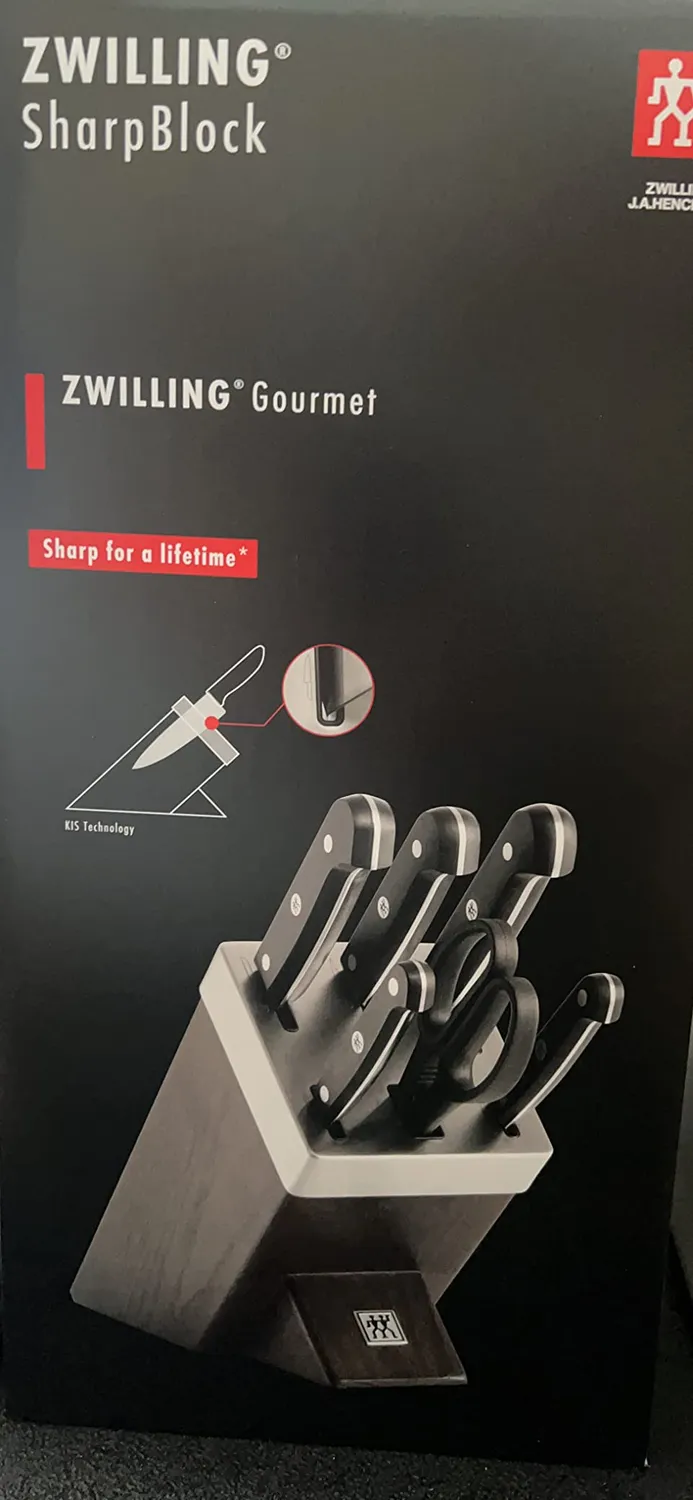 Zwilling Four Star SharpBlock ceppo coltelli 7 pz nero