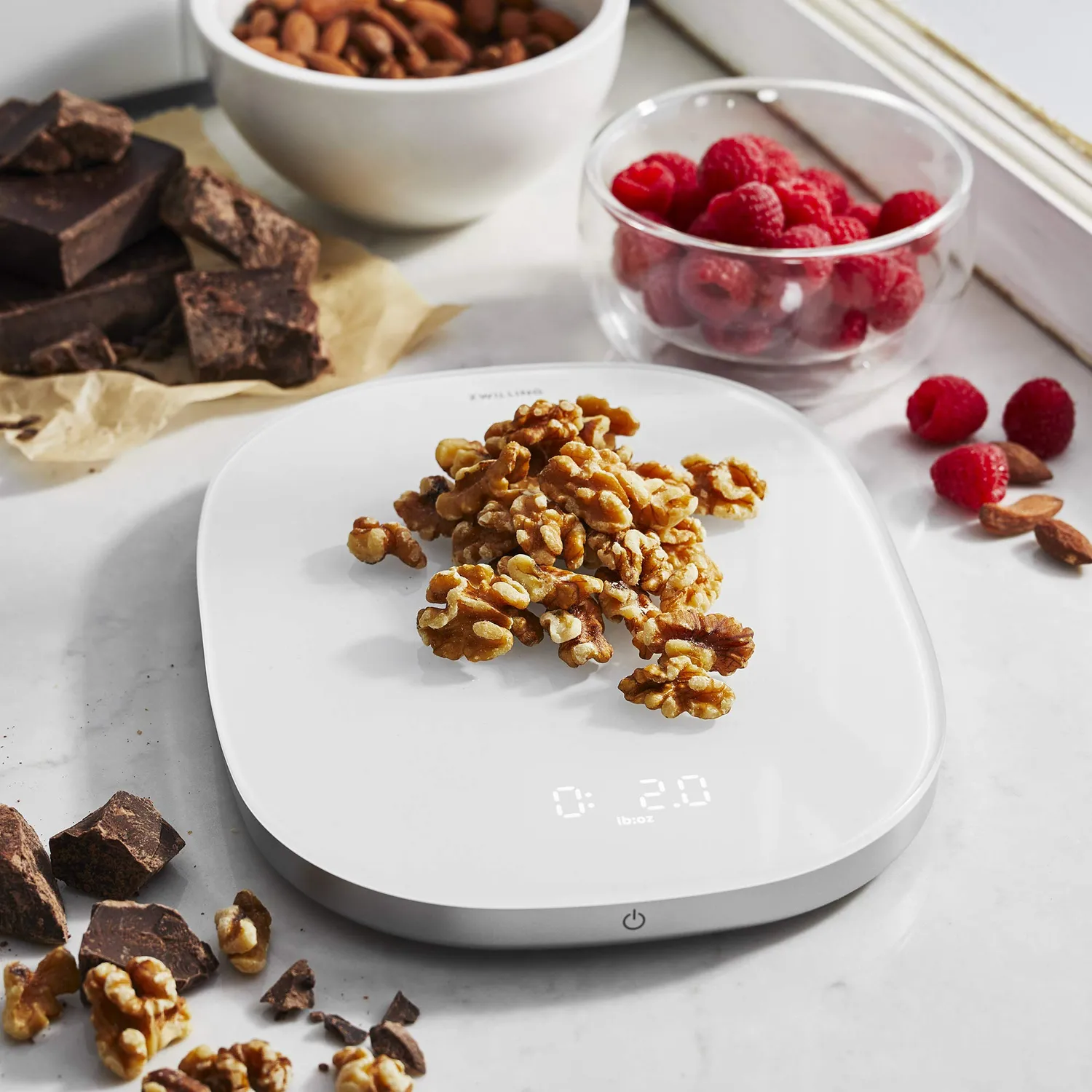Zwilling Enfinigy bilancia cucina digitale argento