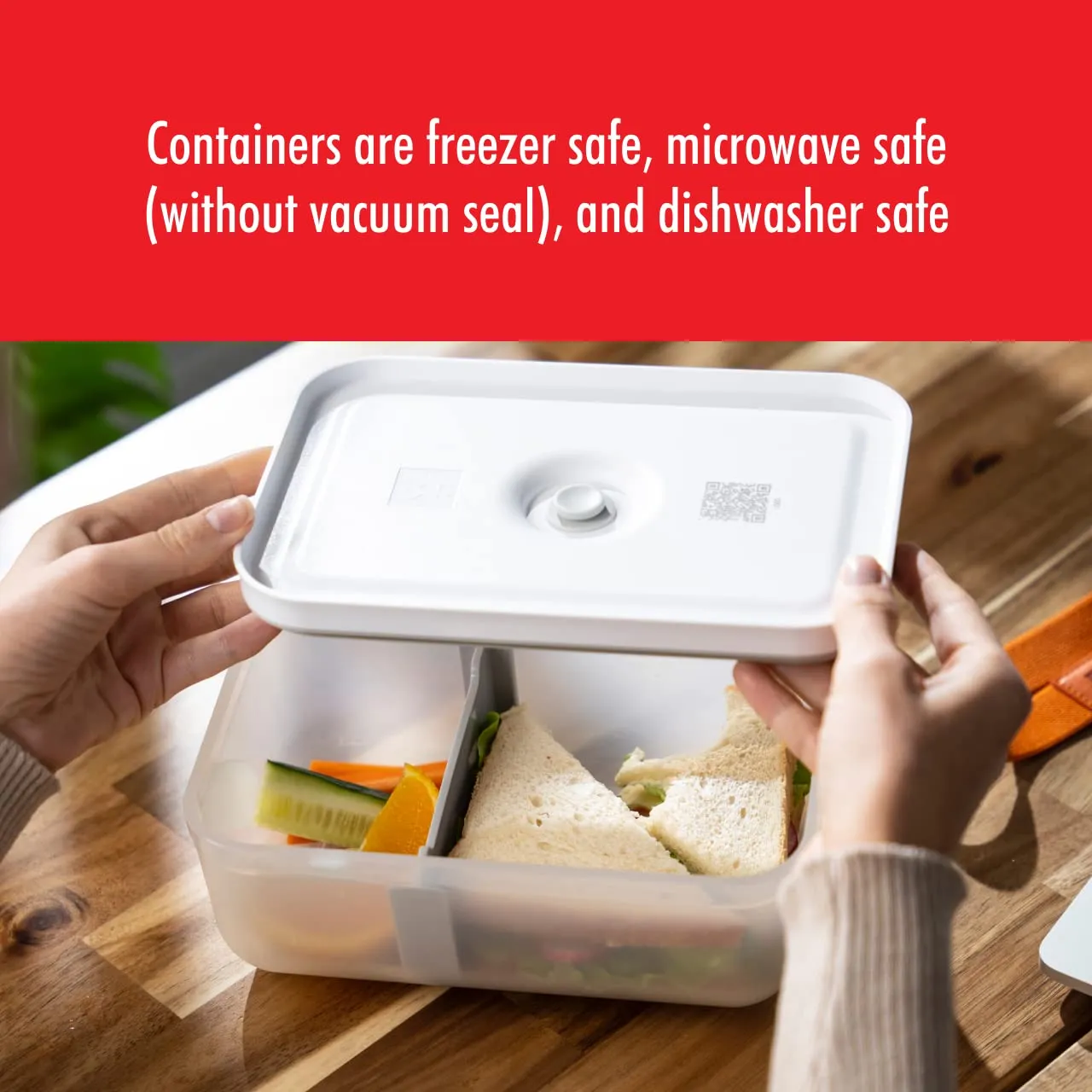 Zwilling Fresh & Save Contenitore Pranzo Grande Grigio