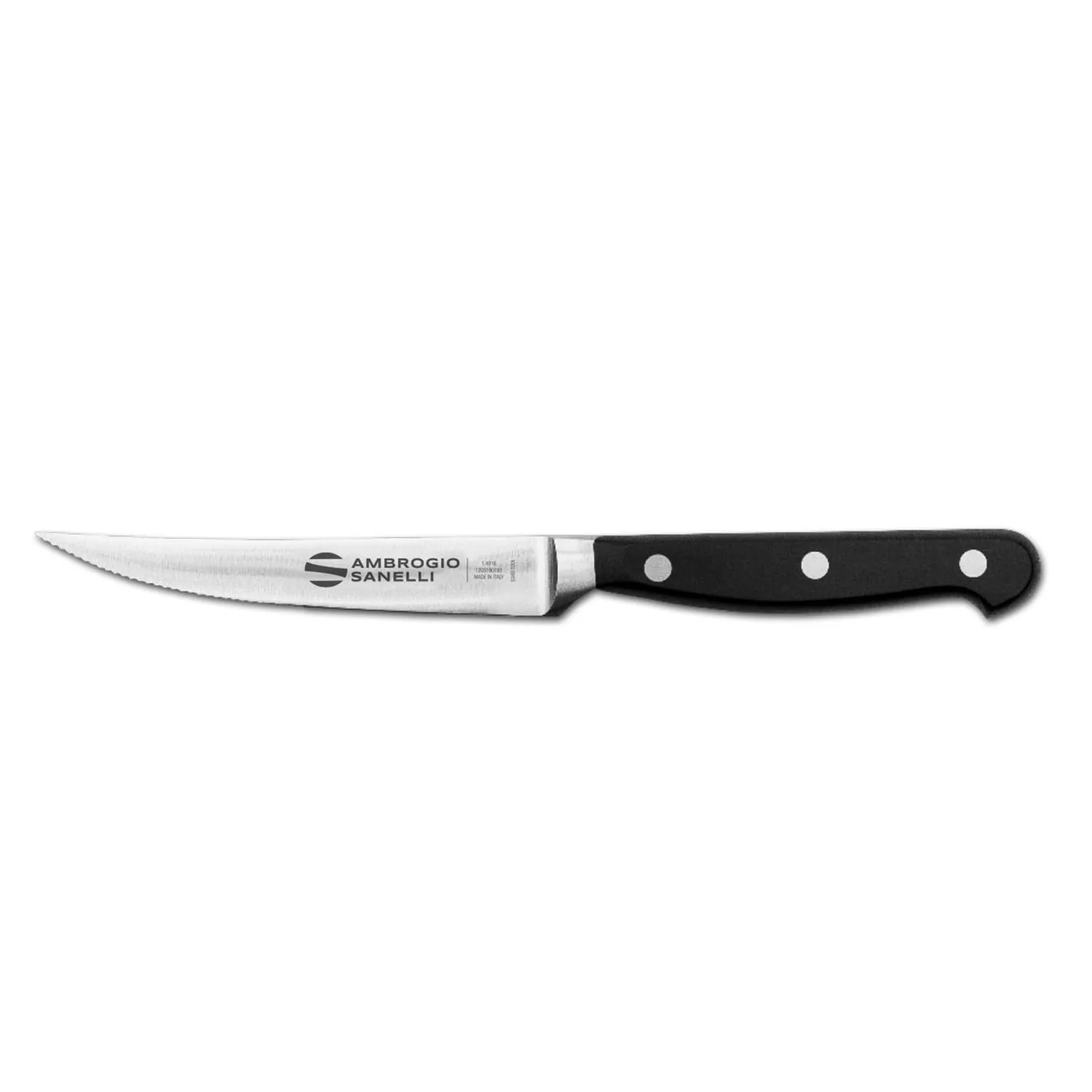 Ambrogio Sanelli Maitre coltello tavola mezza dentata 11 cm