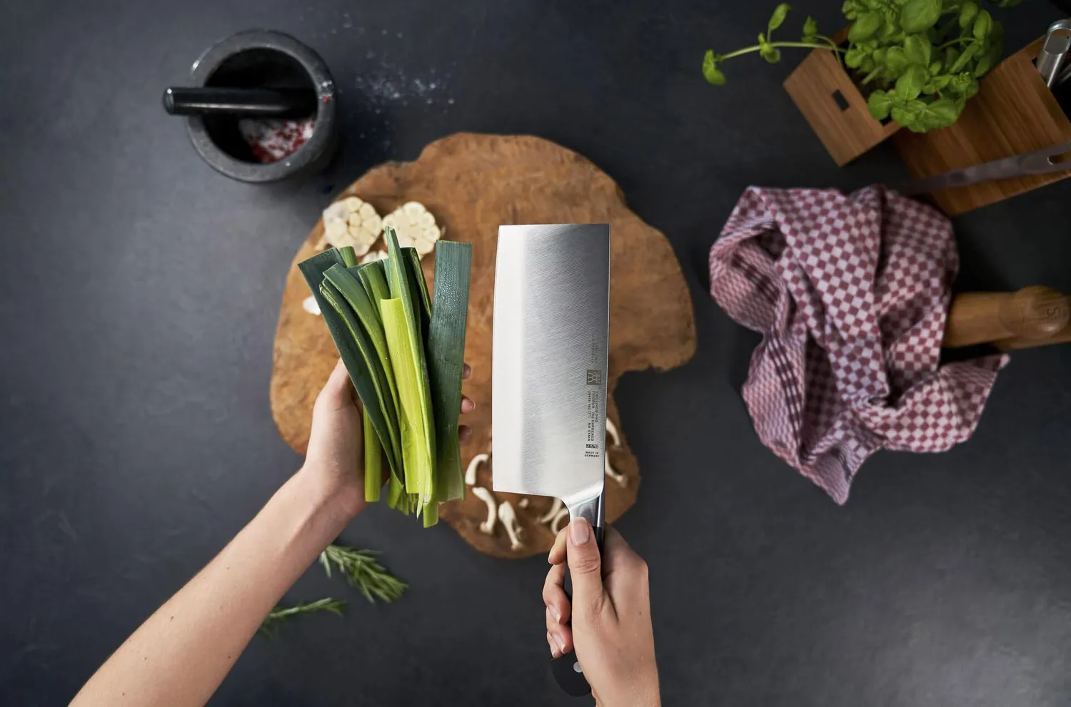 Zwilling coltello cinese da cucina acciaio inox affilato
