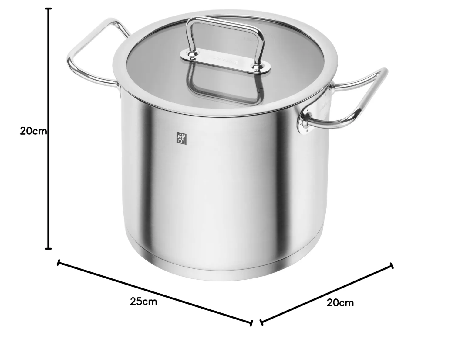 Zwilling Pro Pentola Alta Stock Pot 24 cm Acciaio Inox