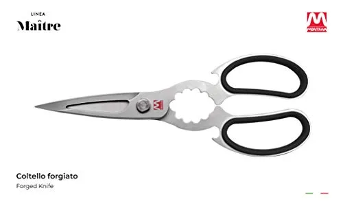 Montana Maitre forbici cucina 23 cm acciaio azoto