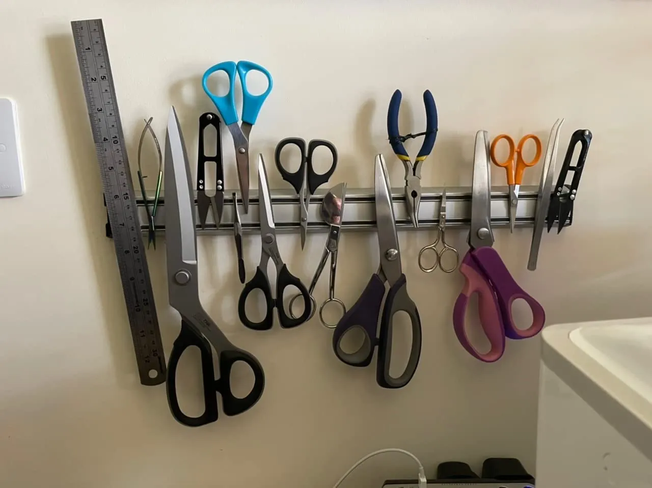 Zwilling barra magnetica coltelli 30 cm alluminio grigia
