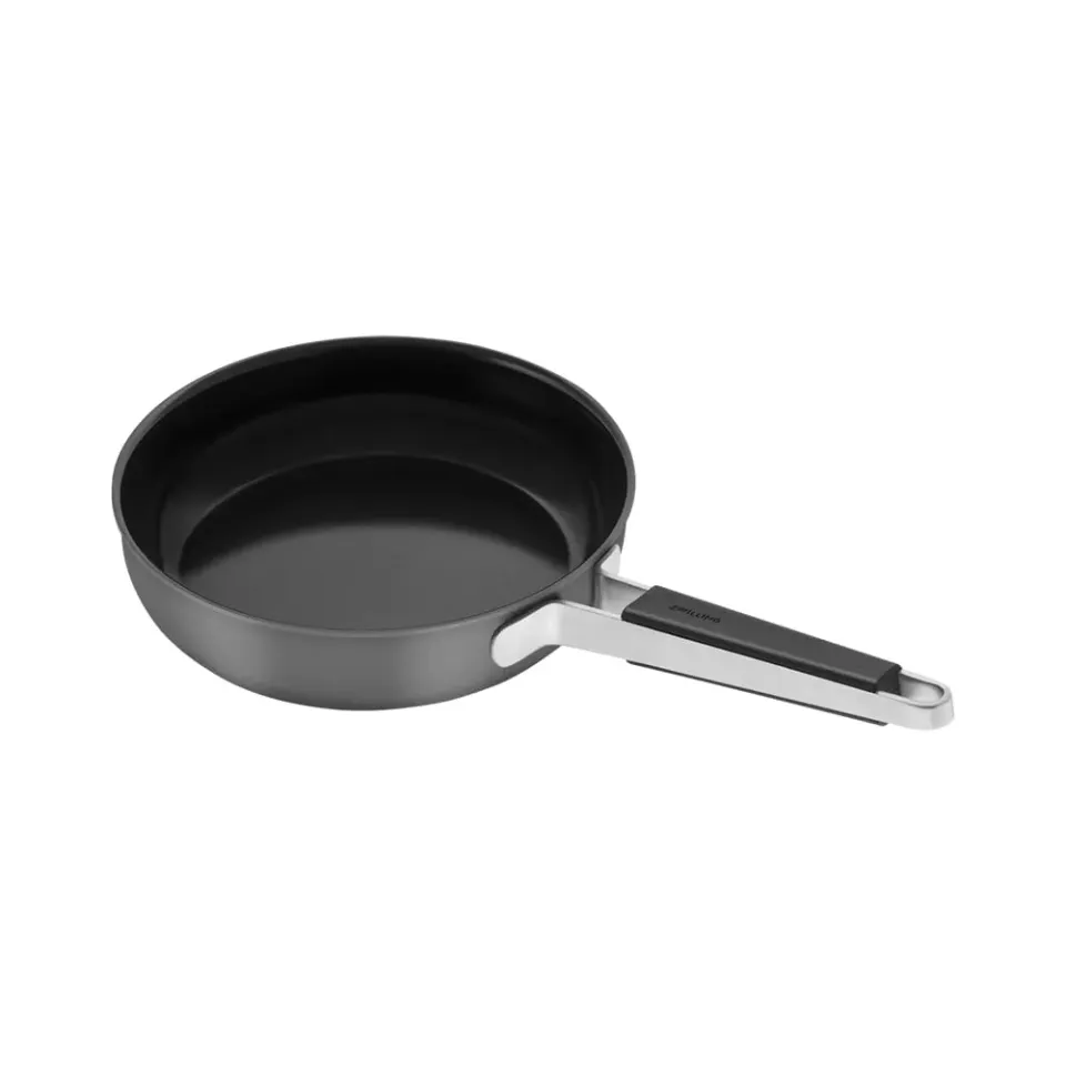 Zwilling Pure padella ceramica nera acciaio grigia