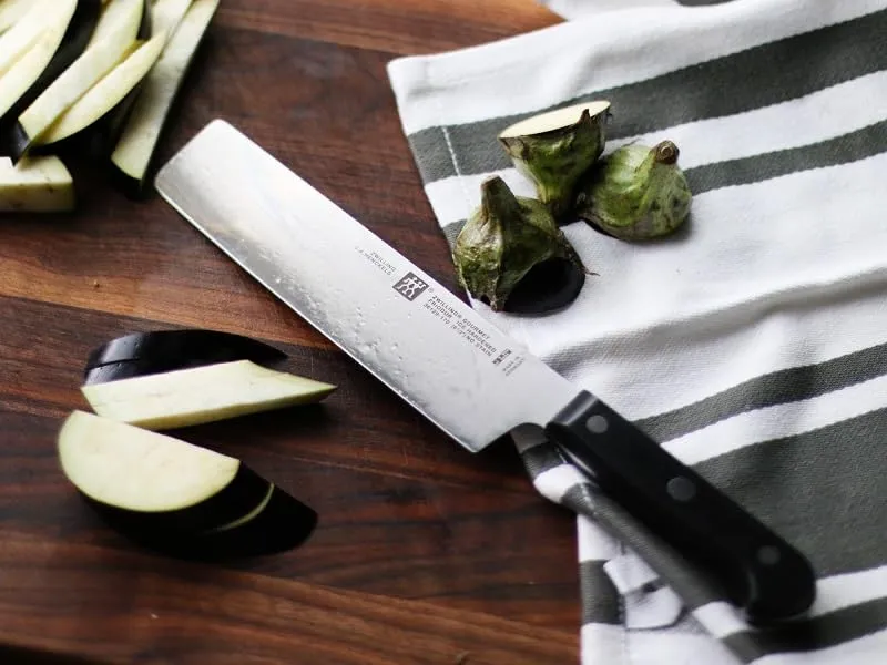 Zwilling Gourmet Coltello Nakiri 17 cm Nero Acciaio