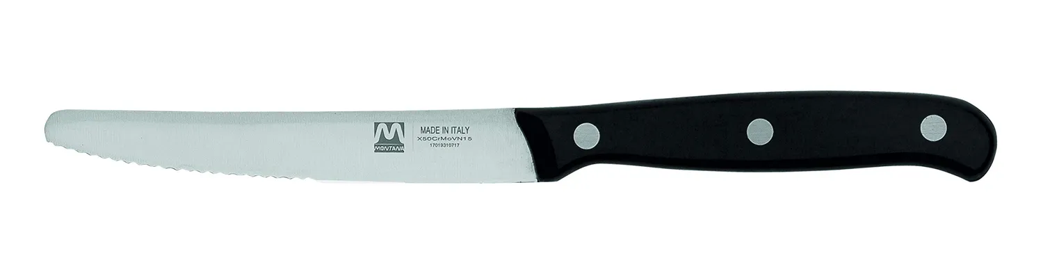 Montana Integral coltello bistecca mezza dentata 11 cm