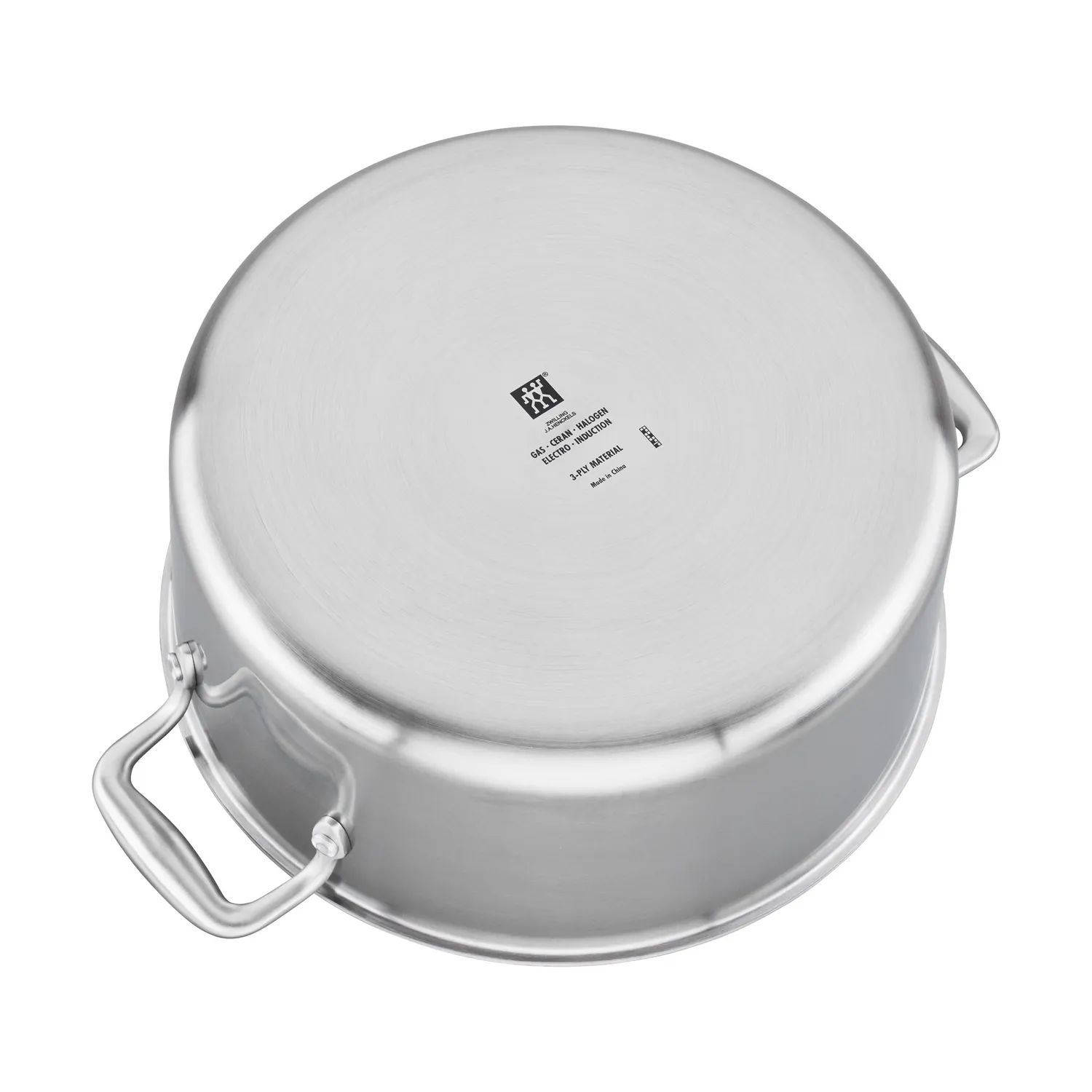 Zwilling Spirit pentola inox 3 strati 8 qt con coperchio