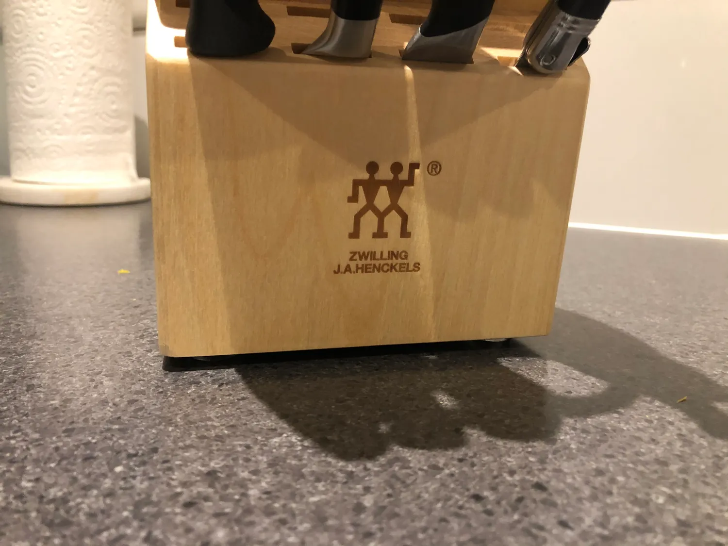 Zwilling ceppo portacoltelli 19 slot naturale legno
