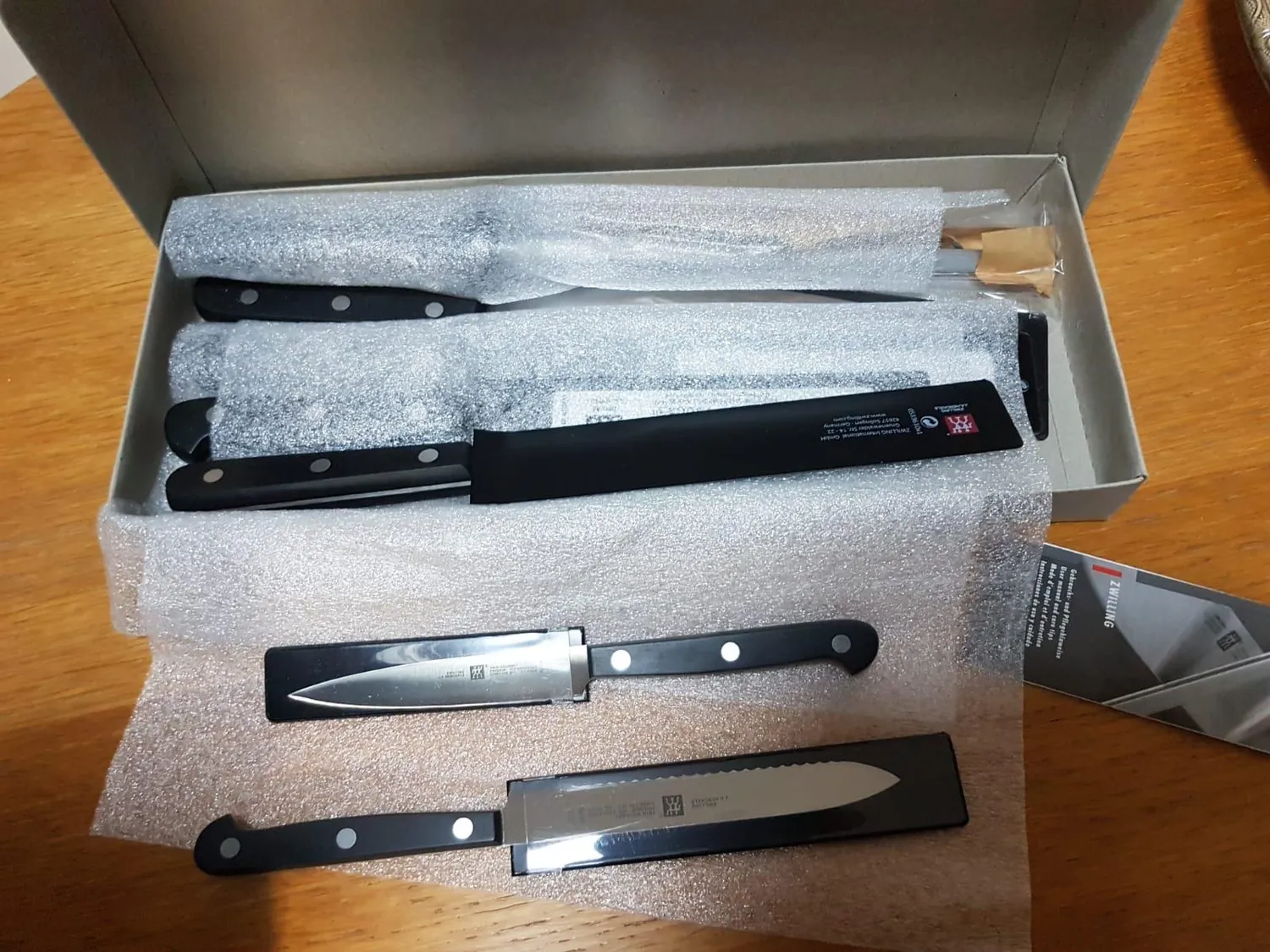 Zwilling Twin Gourmet Ceppo Coltelli 9 Pezzi Legno Forgiato