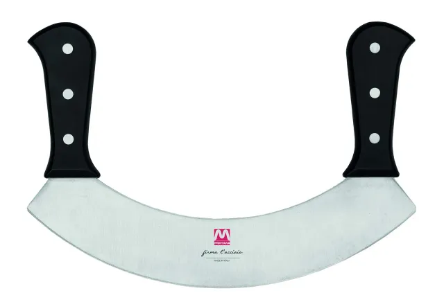 Montana Maitre mezzaluna cucina 25 cm acciaio azoto