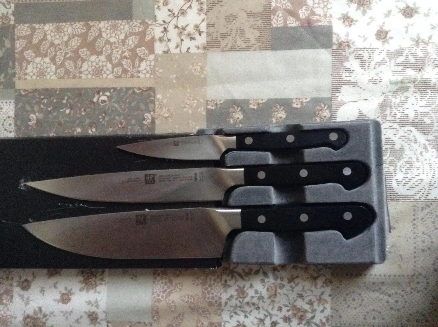 Zwilling Pro 38430-007-0 set coltelli 3 pezzi forgiati