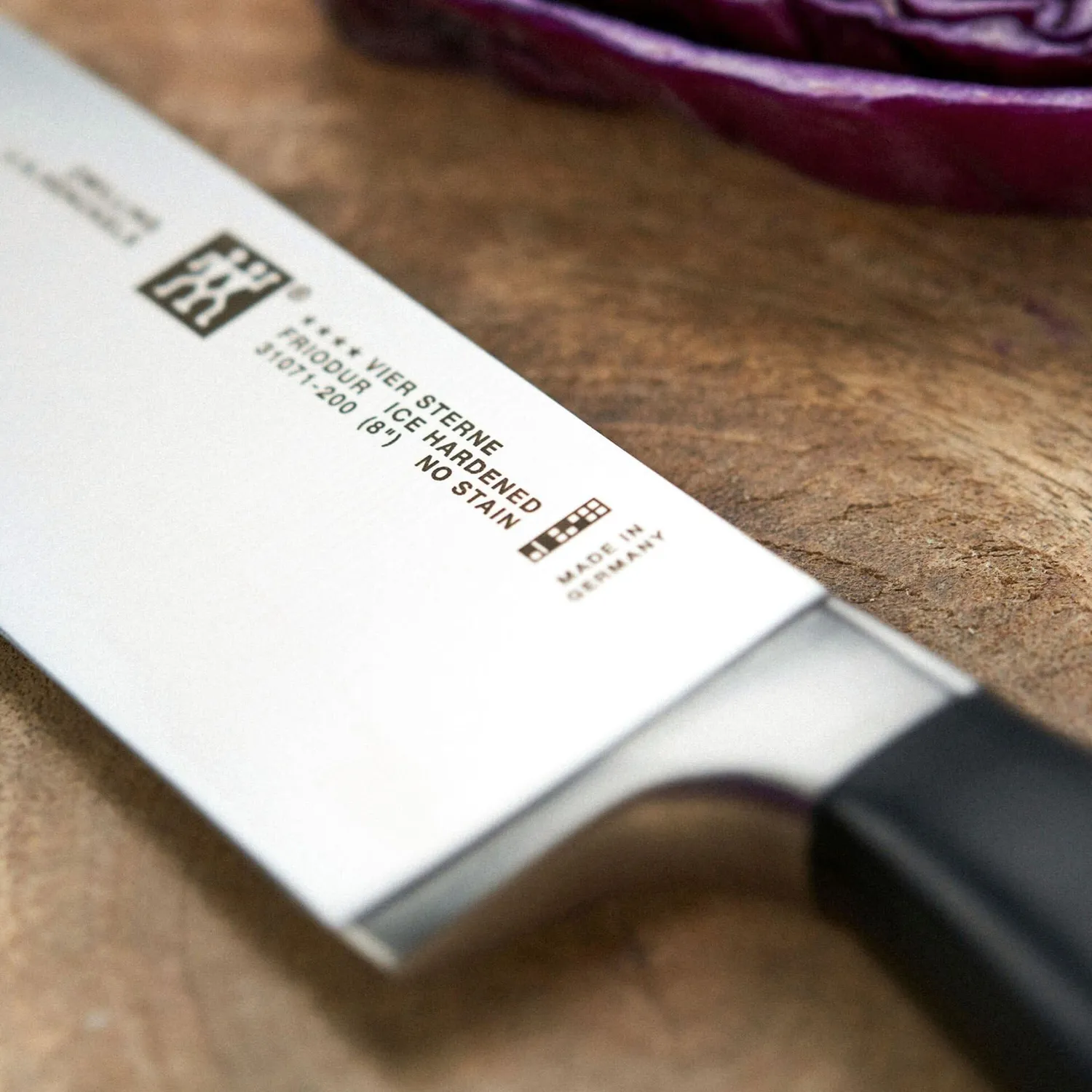 Zwilling Four Star coltello da chef 20 cm acciaio forgiato