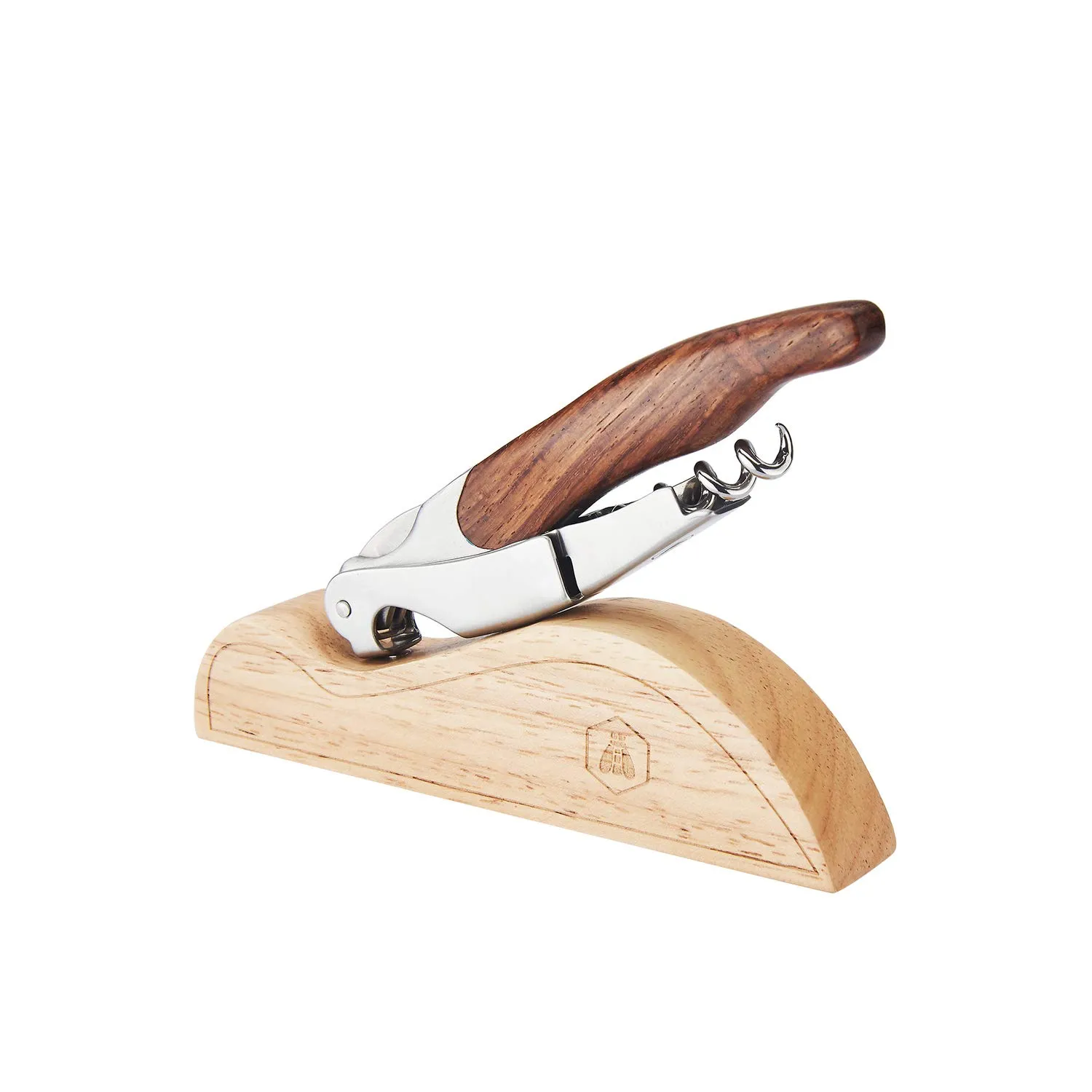 Laguiole en Aubrac sommelier doppia leva legno supporto