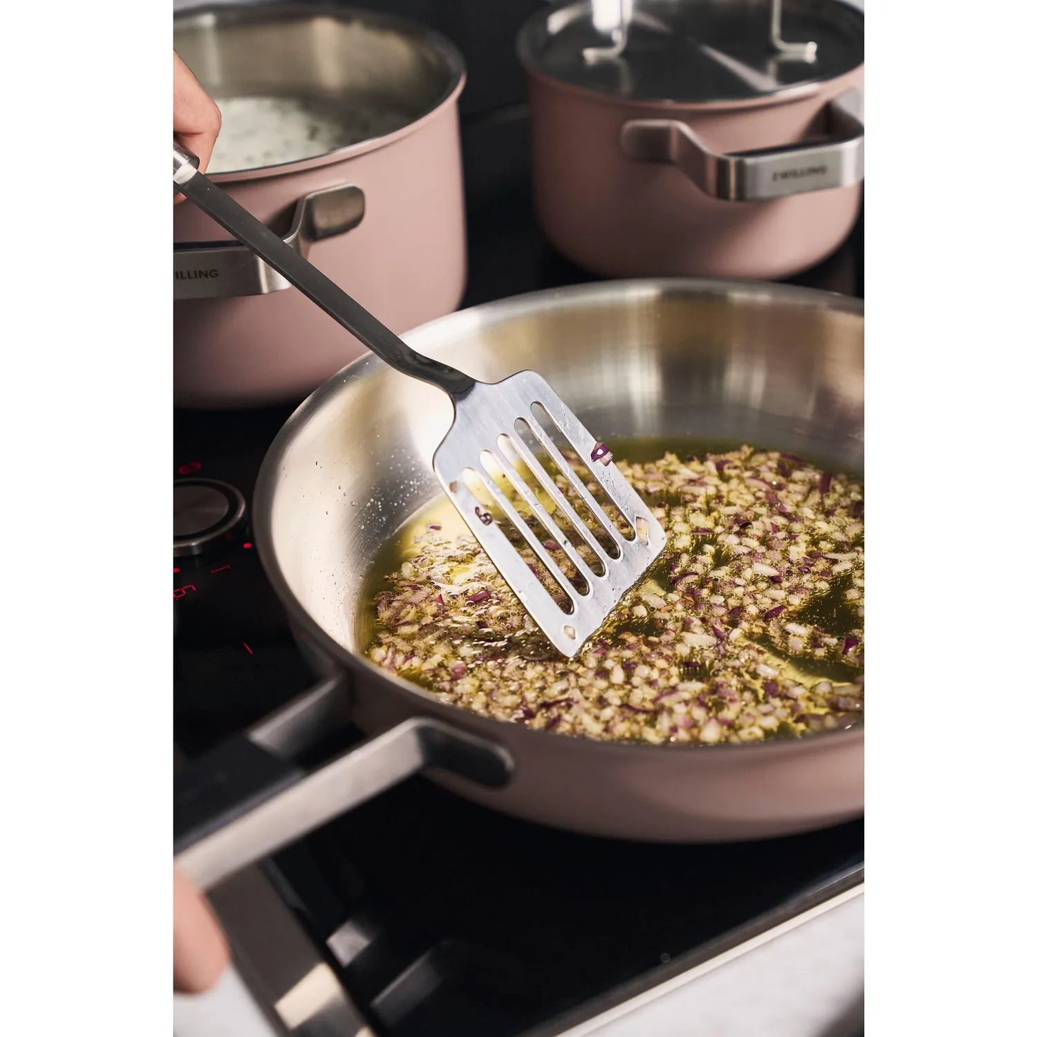 Zwilling Pure padella antiaderente 24 cm rosa
