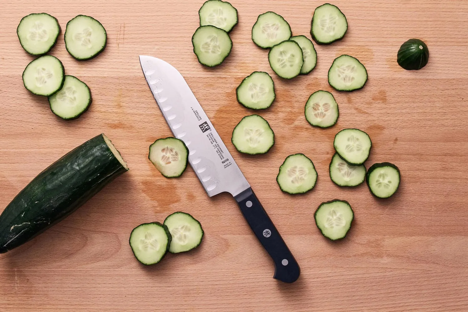 Zwilling Gourmet santoku alveolato 18 cm acciaio inox