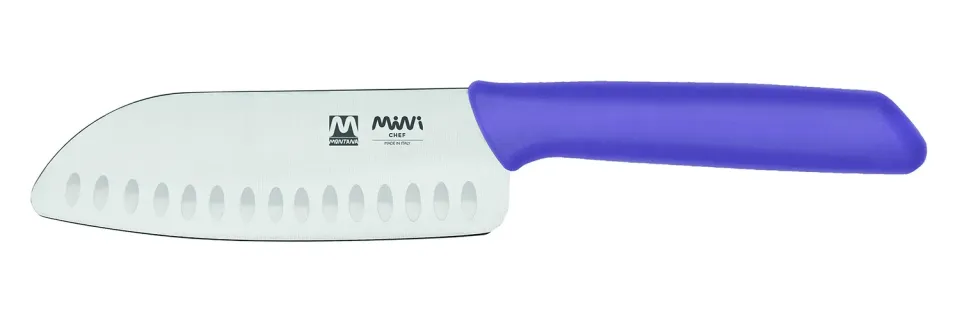 Montana Mini Chef santoku bimbi 13 cm viola alveolato