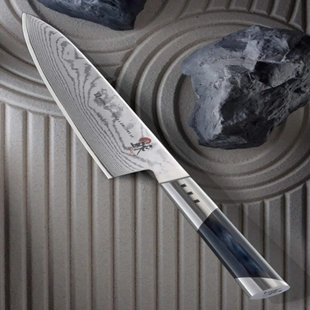 Miyabi 7000D Chutoh coltello carne 16 cm damasco micarta