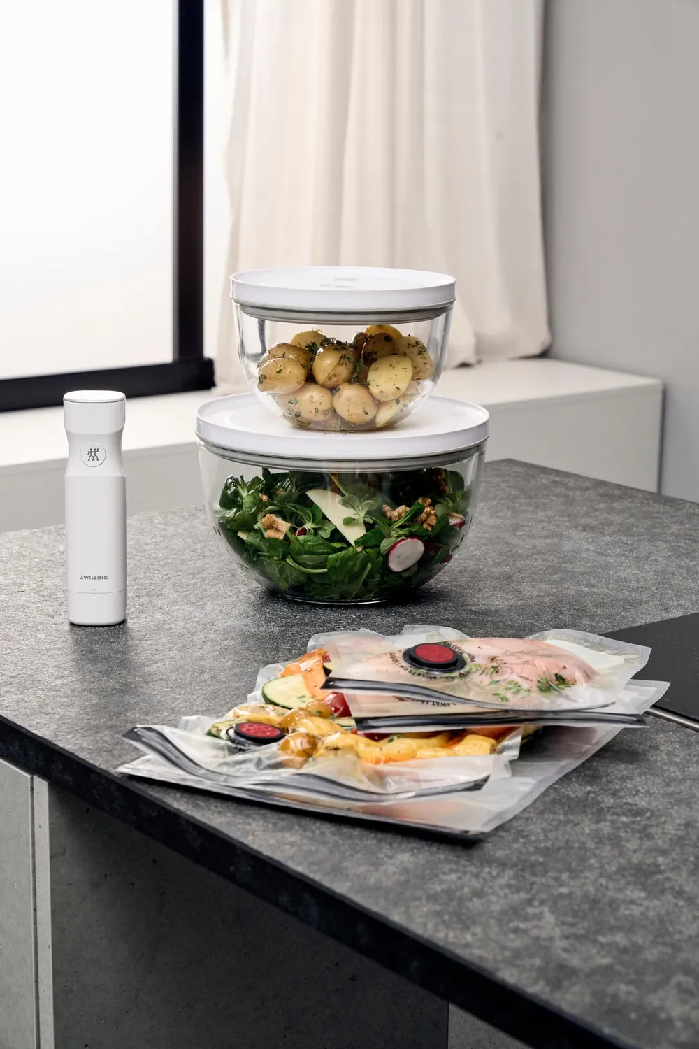 Zwilling Fresh & Save set vetro 6 pezzi sottovuoto