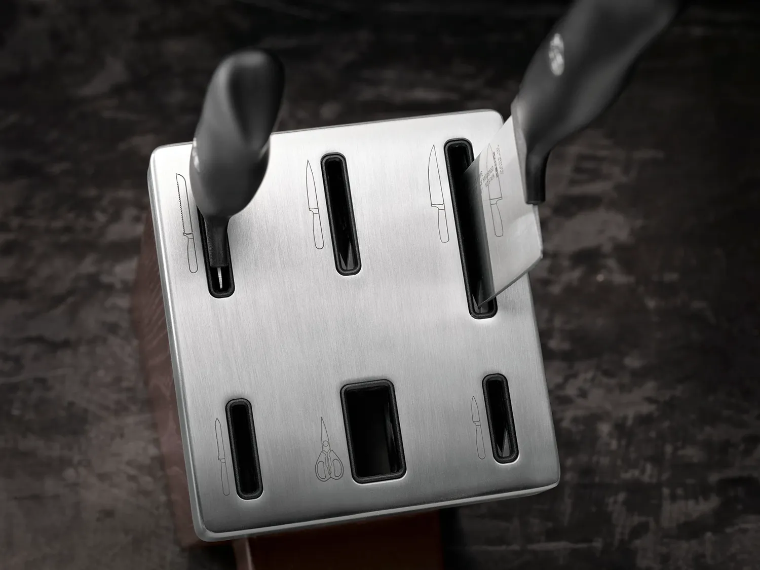 Zwilling Life SharpBlock Ceppo Coltelli 7 Pezzi Autoaffilante