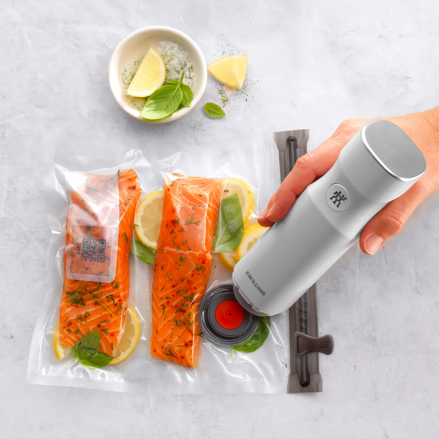 Zwilling Fresh & Save kit sottovuoto pompa + 4 sacchetti