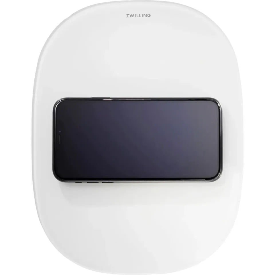 Zwilling Enfinigy bilancia cucina digitale 10 kg bianca